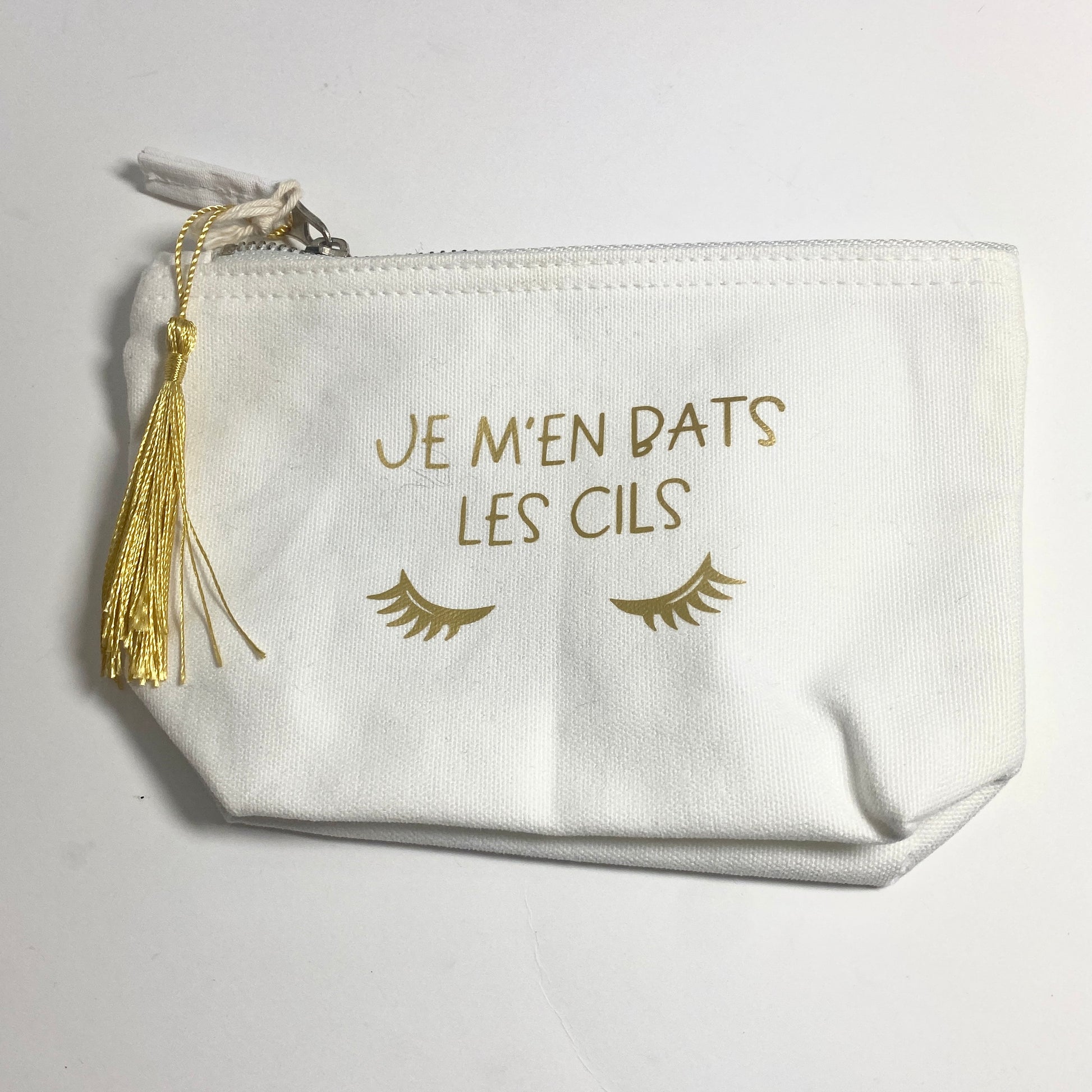 Mini pochette "Je m'en bats les cils"