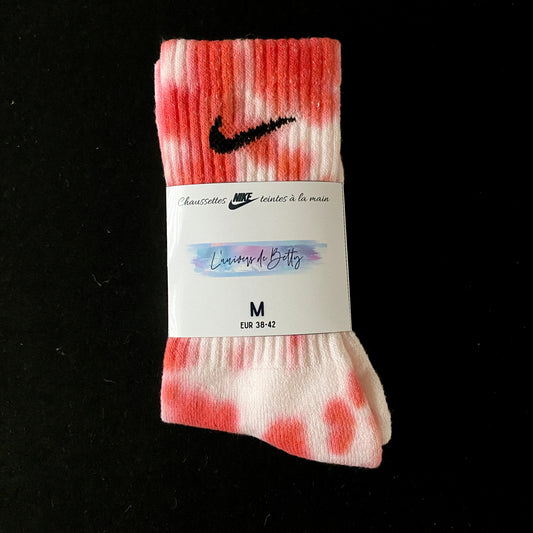 Chaussettes Nike Tie & Dye - rouge