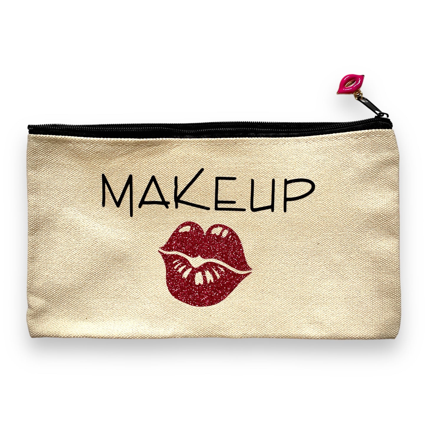 trousse pochette jute makeup