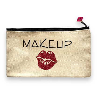 trousse pochette jute makeup