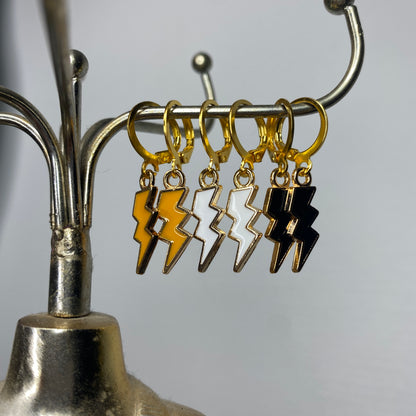 Boucles d'oreilles éclair