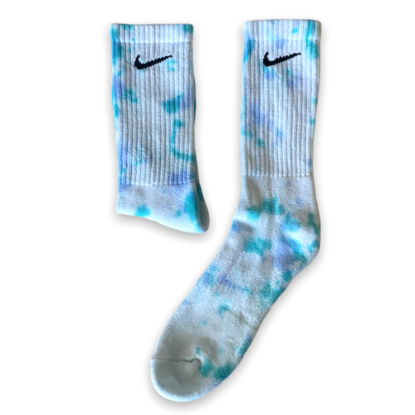 Chaussettes Nike Tie & Dye - Sky blue