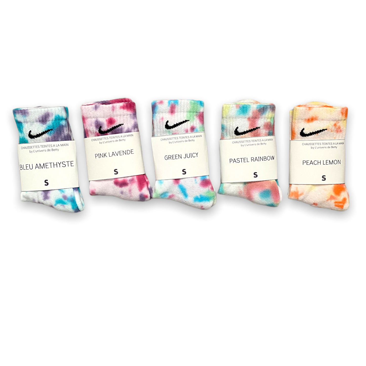 Chaussettes Nike Tie & Dye - Pink Lavende