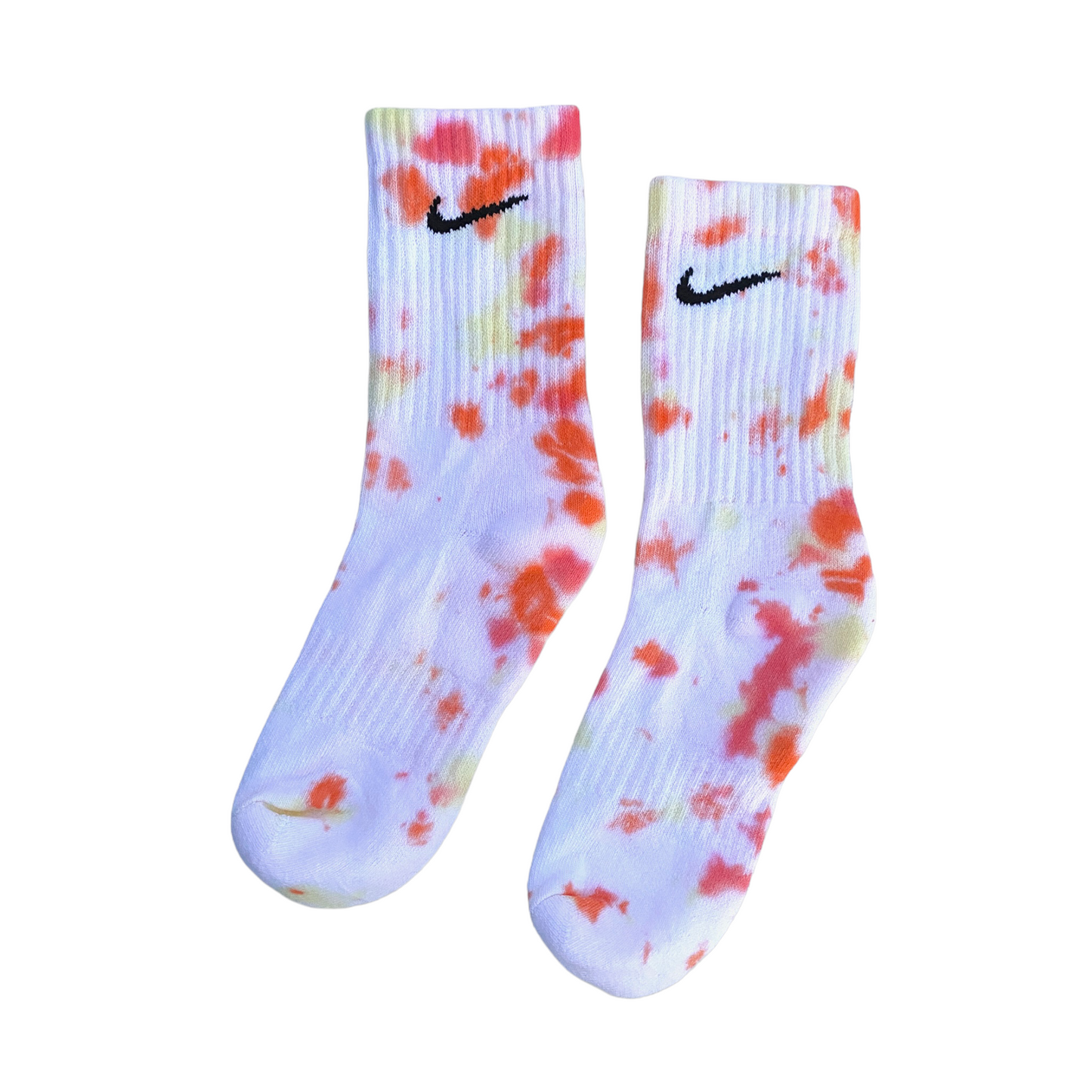 Chaussettes Nike Tie & Dye - Peach Lemon