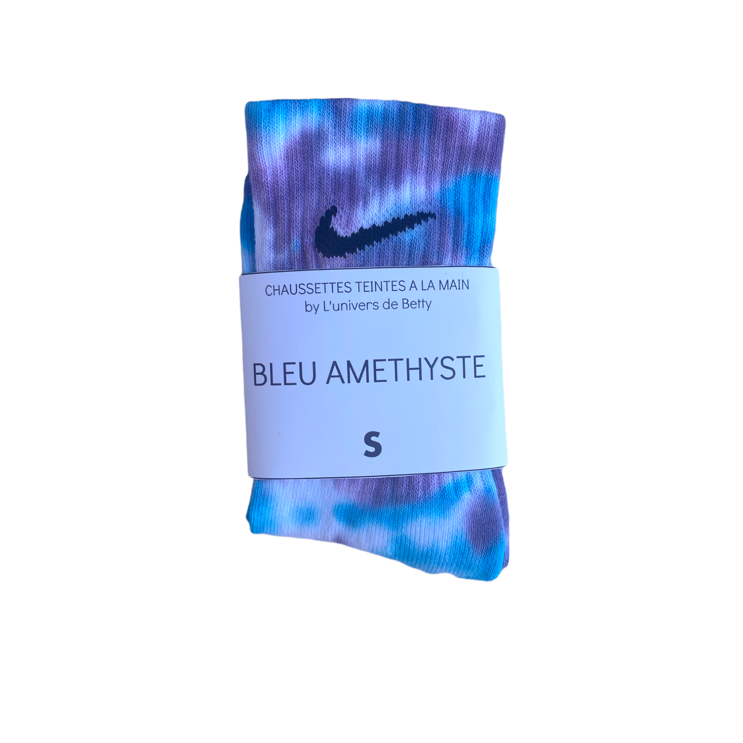 Chaussettes Nike Tie & Dye - Bleu améthyste