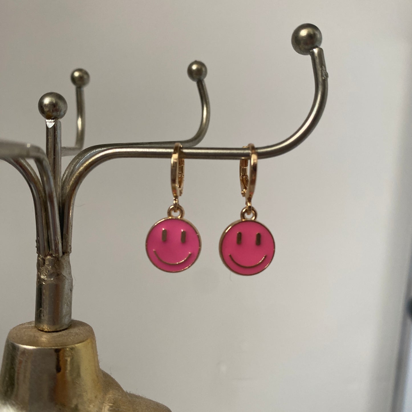 Boucles d'oreilles Smiley