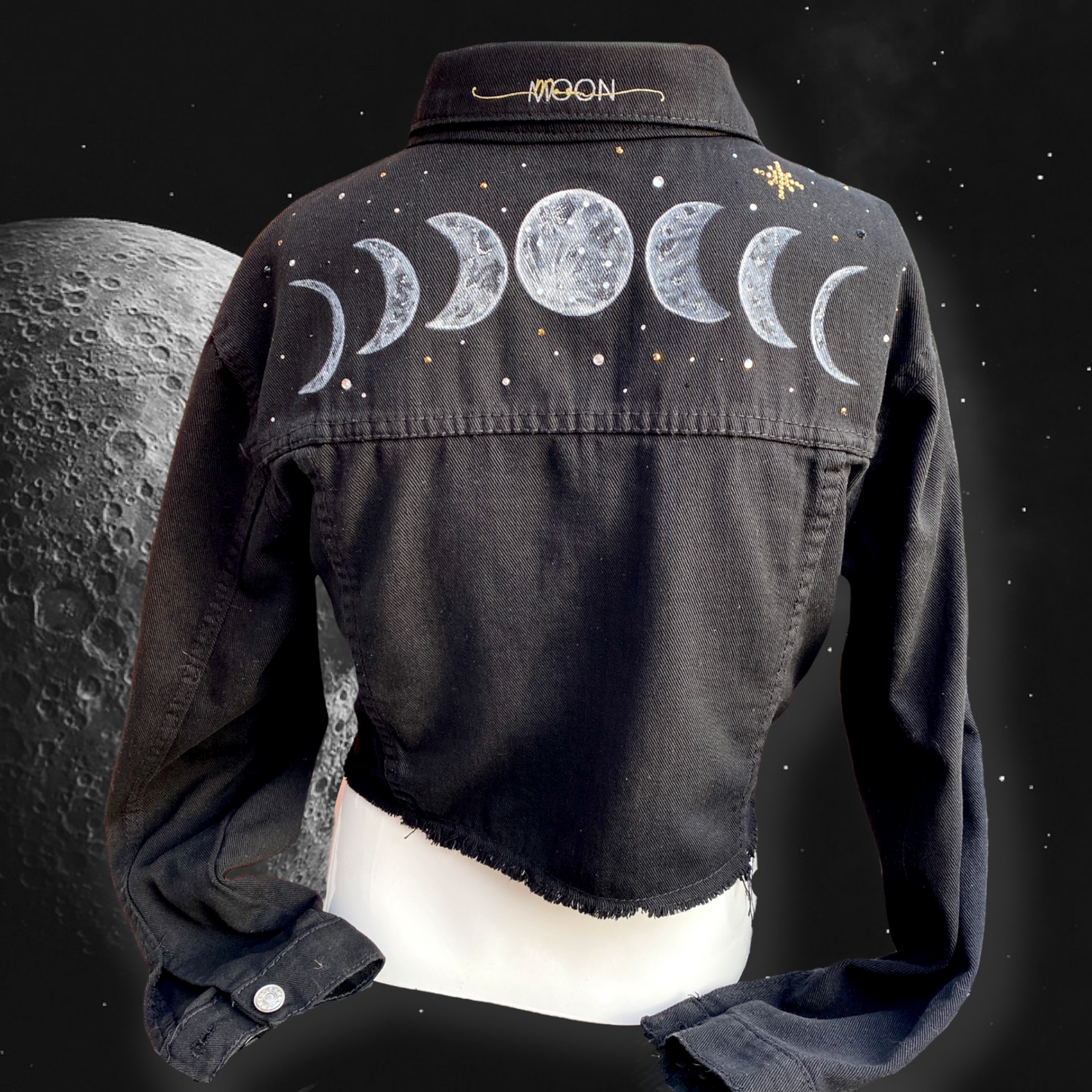 Veste en jean « Moon »